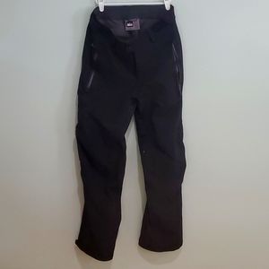 REI waterproof pants, W30 L32, Black